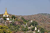 Myanmar - Sagaing hill. 